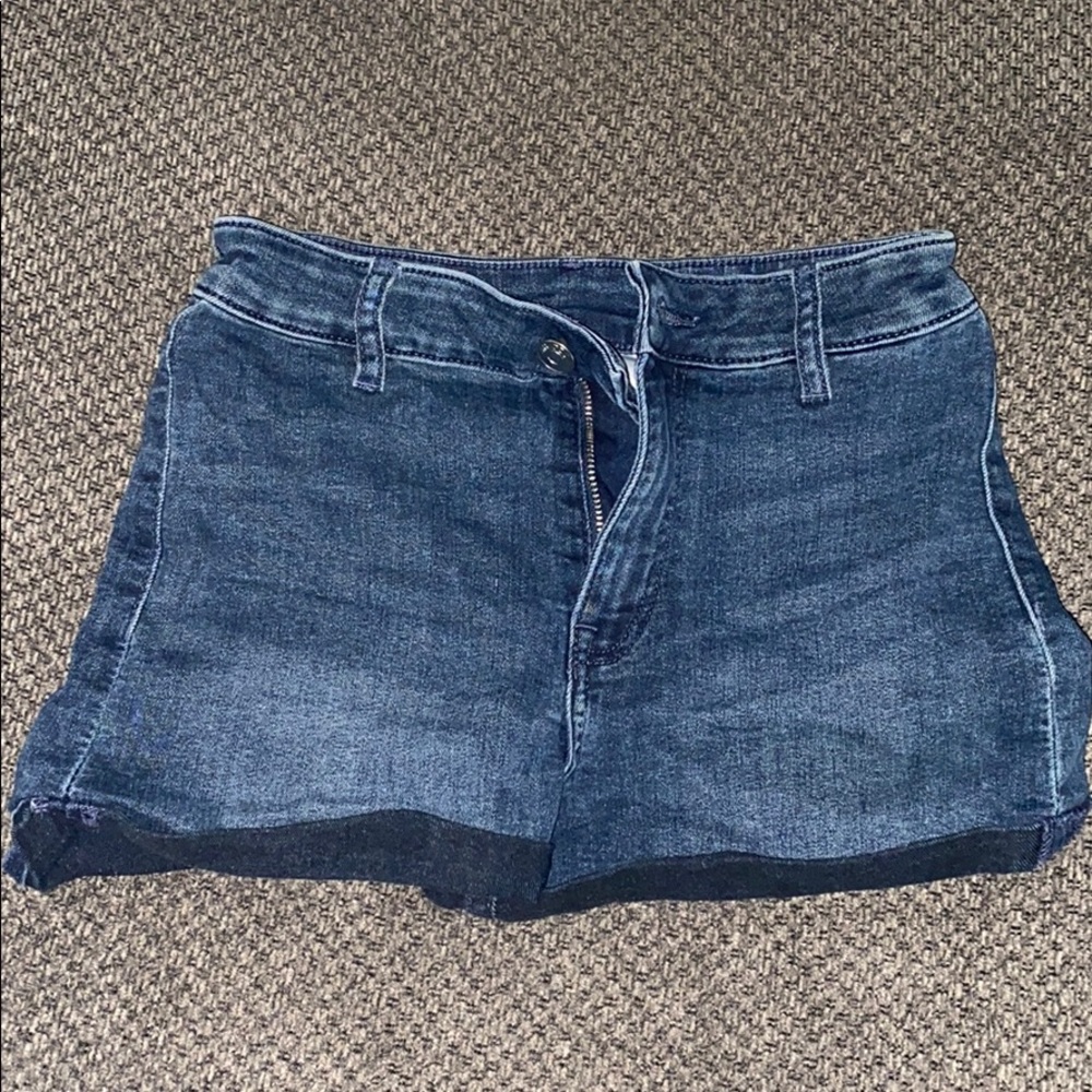 High waisted shorts